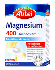 Abtei Magnesium 400 mg Tabletten, 30 er