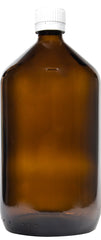 Medizinflasche Braun mit Verschluss, 1 l