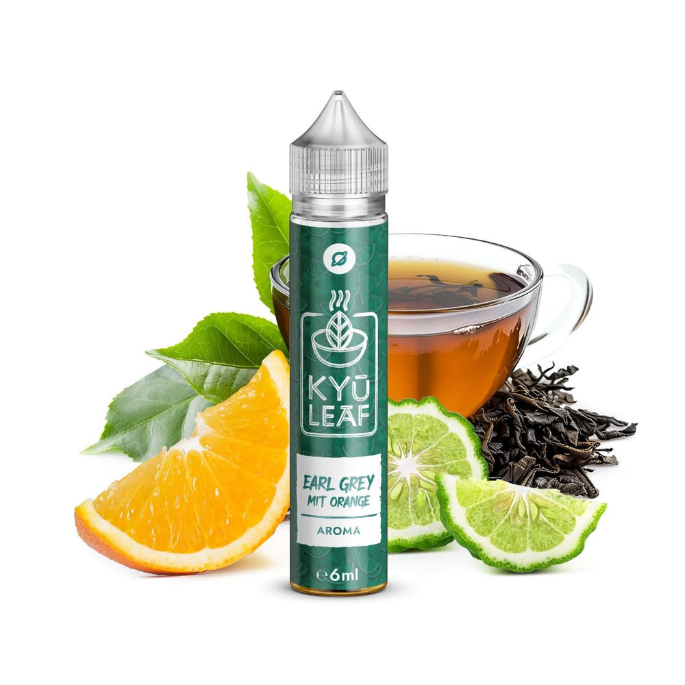 Flavorverse - Kyu Leaf - Earl Grey mit Orange - Longfill