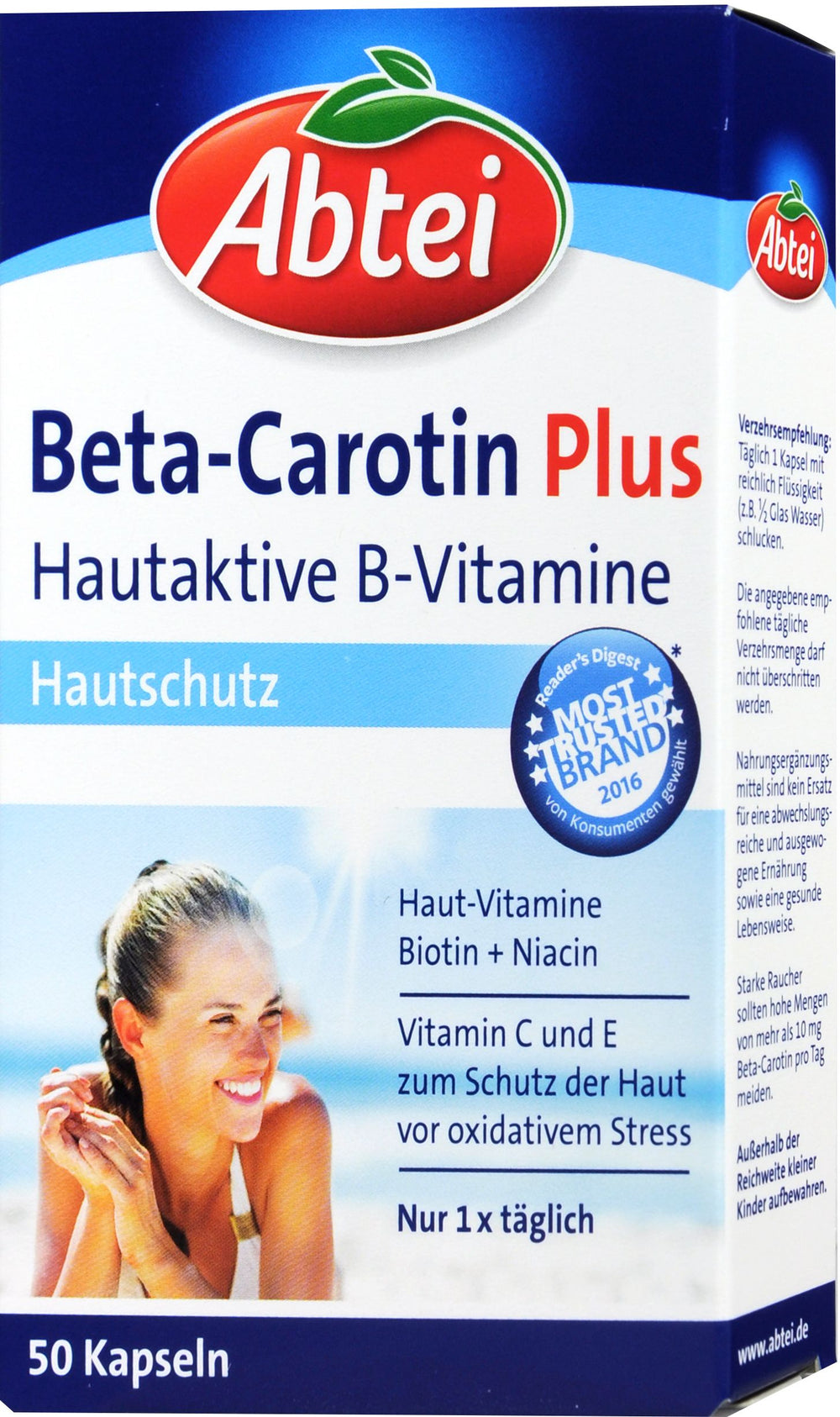 Abtei Beta-Carotin Plus, 50 er
