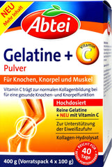 Abtei Gelatine Plus C, 4x100g