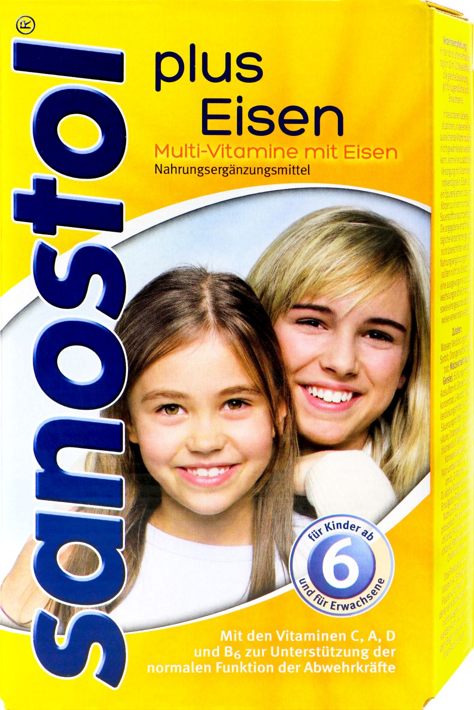 Sanostol Multivitamin Plus Eisen, 460 ml