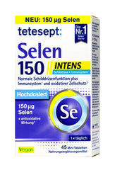 Tetesept Selen 150 Hochdosiert, 45 er