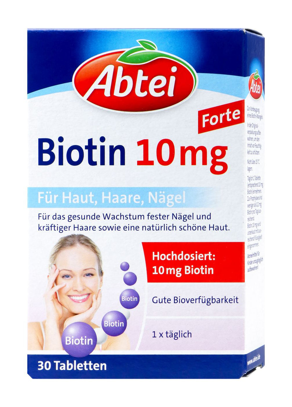 Abtei Biotin 10 mg Tabletten, 30 er