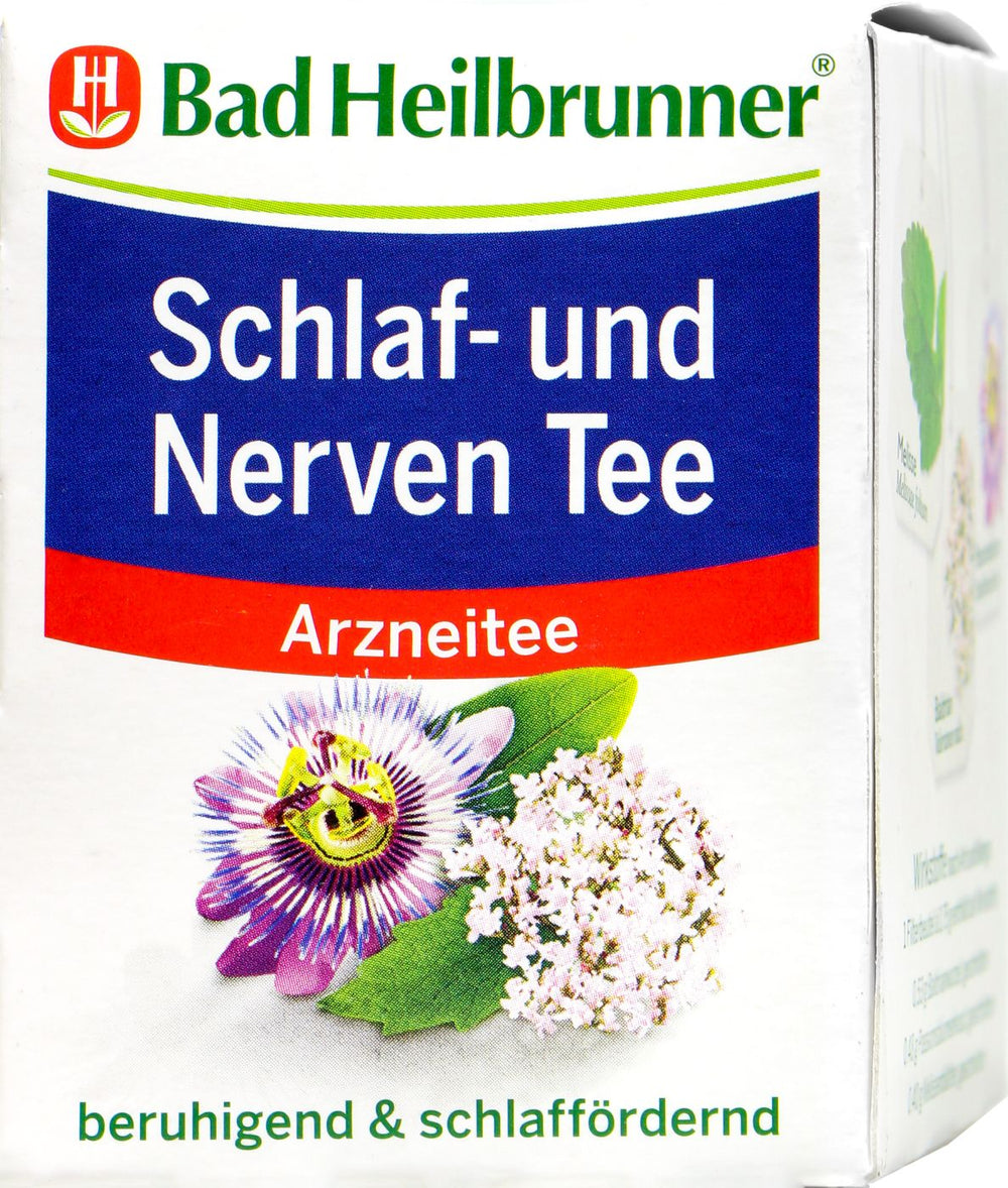 Bad Heilbrunner Schlaf- und Nerventee, 8 Beutel