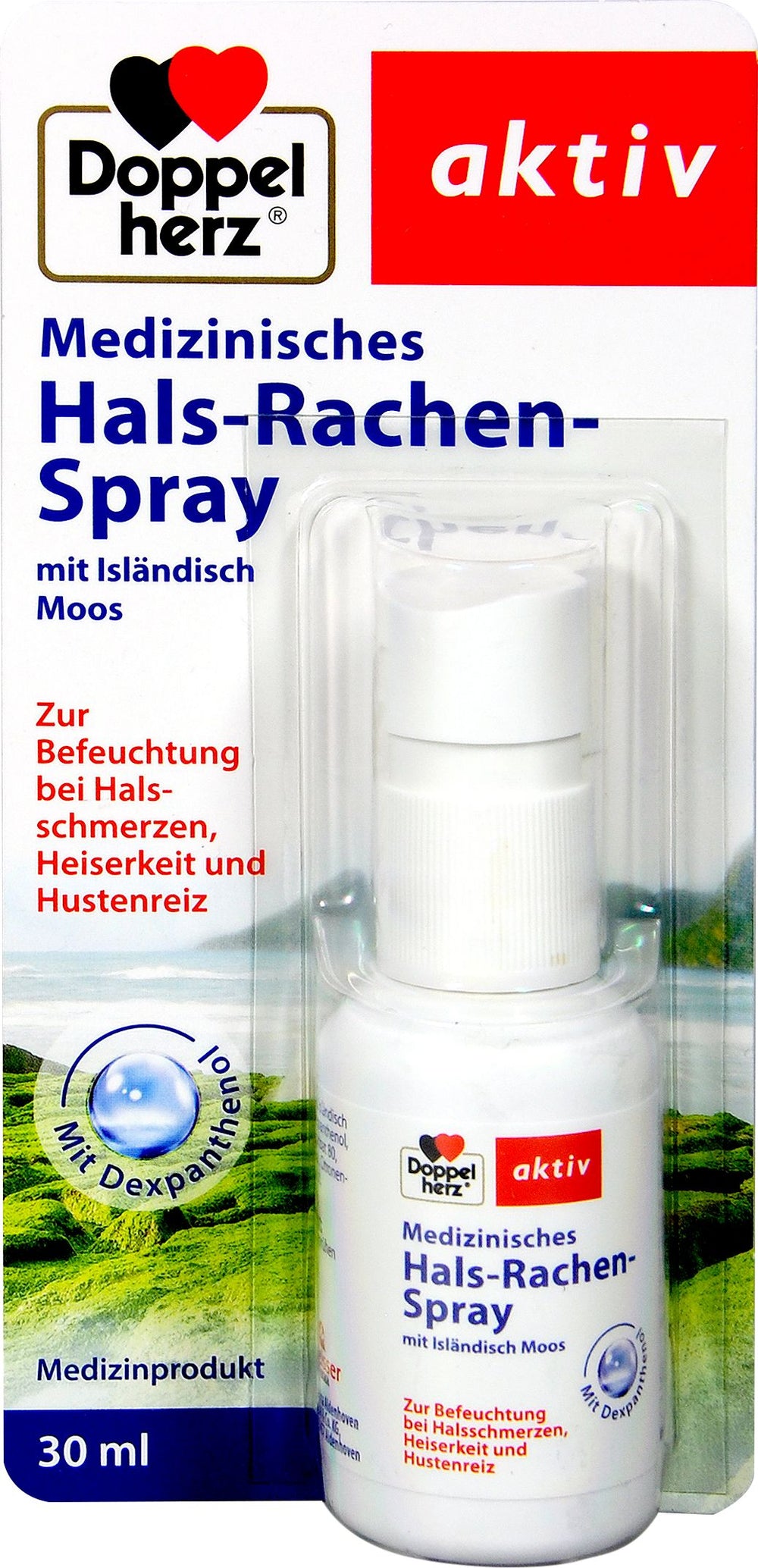 Doppelherz Medizinisches Hals-Rachen-Spray, 30 ml