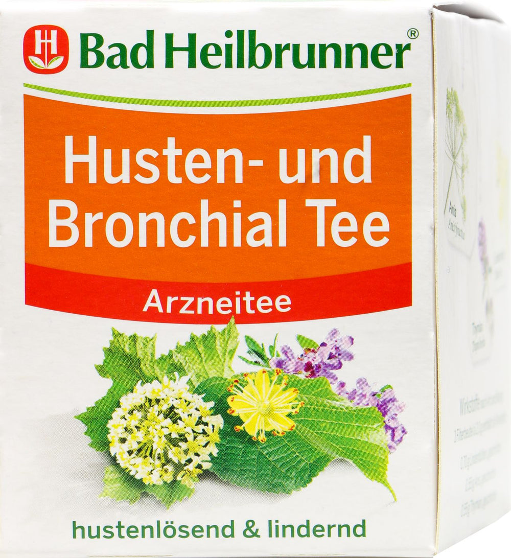 Bad Heilbrunner Husten- und Bronchialtee, 8 Beutel