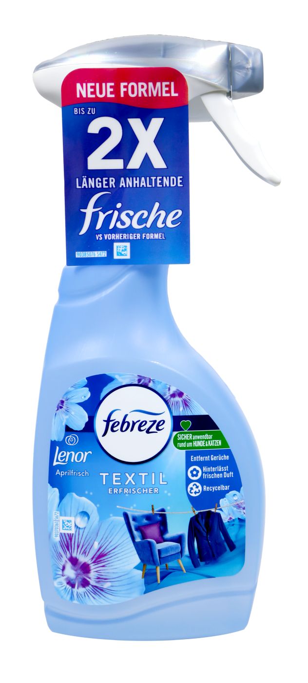 Febreze Textilerfrischer Aprilfrisch Sprühflasche, 500 ml