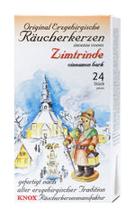 Knox Original Erzgebirgische Räucherkerzen Zimtrinde, 24 er