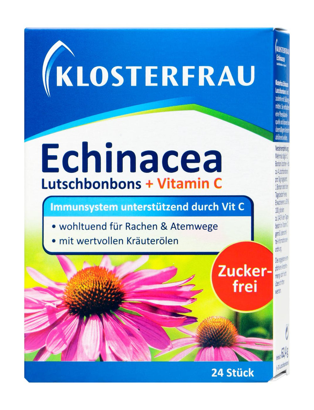 Klosterfrau Echinacea Lutschtabletten Zuckerfrei, 24 er