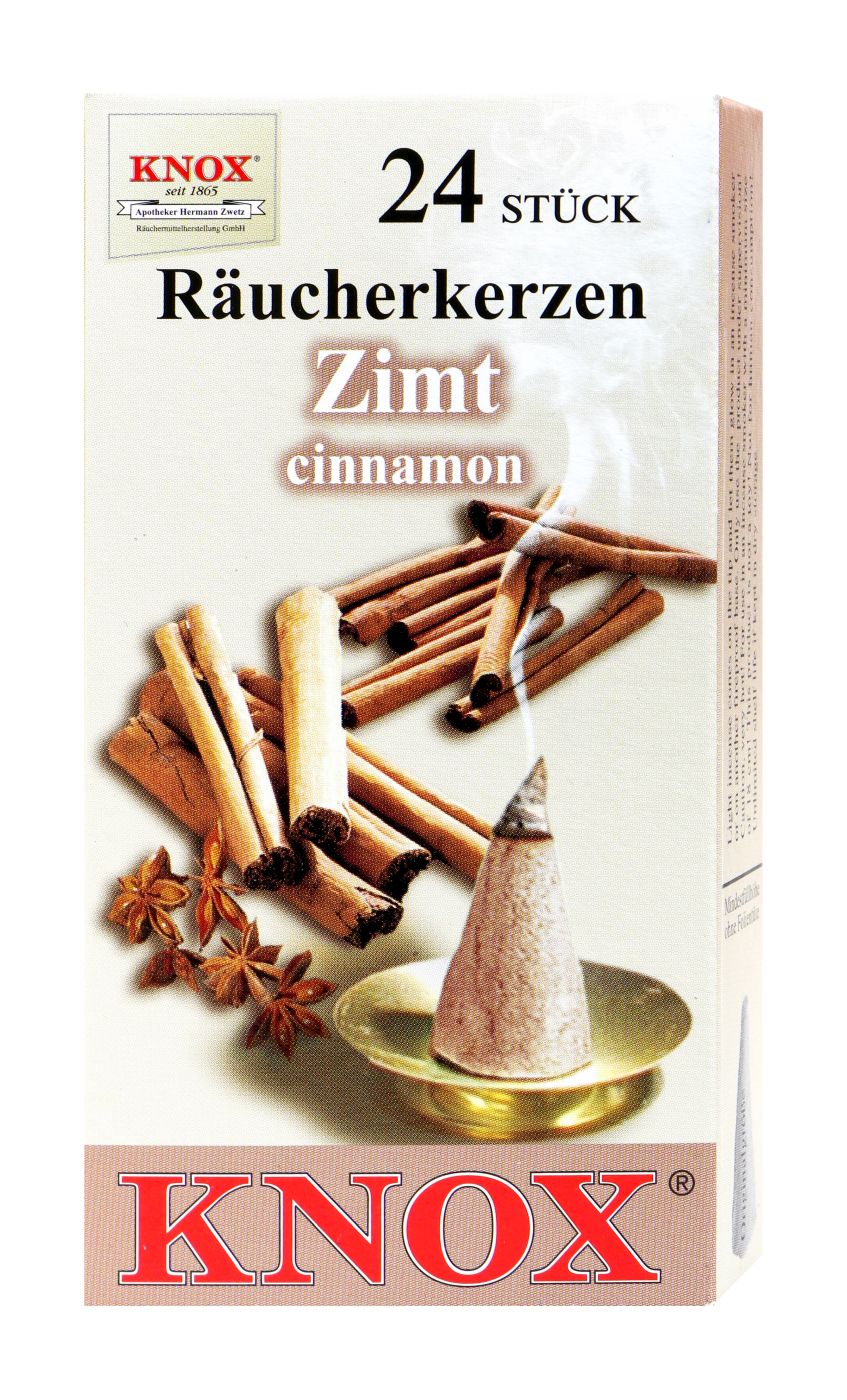 Knox Räucherkerzen Zimt, 24 er