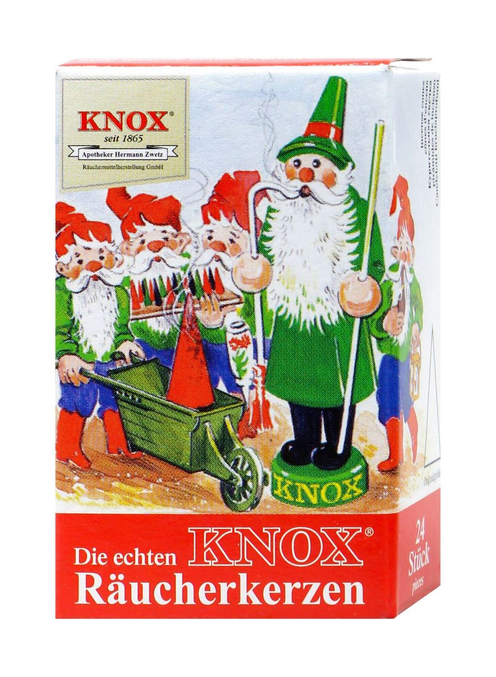 Knox Mini-Räucherkerzen Bunte Mischung, 24 er