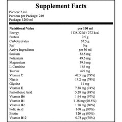 Ionto Vitamin Drink Liquid - 1200ml - Cherry