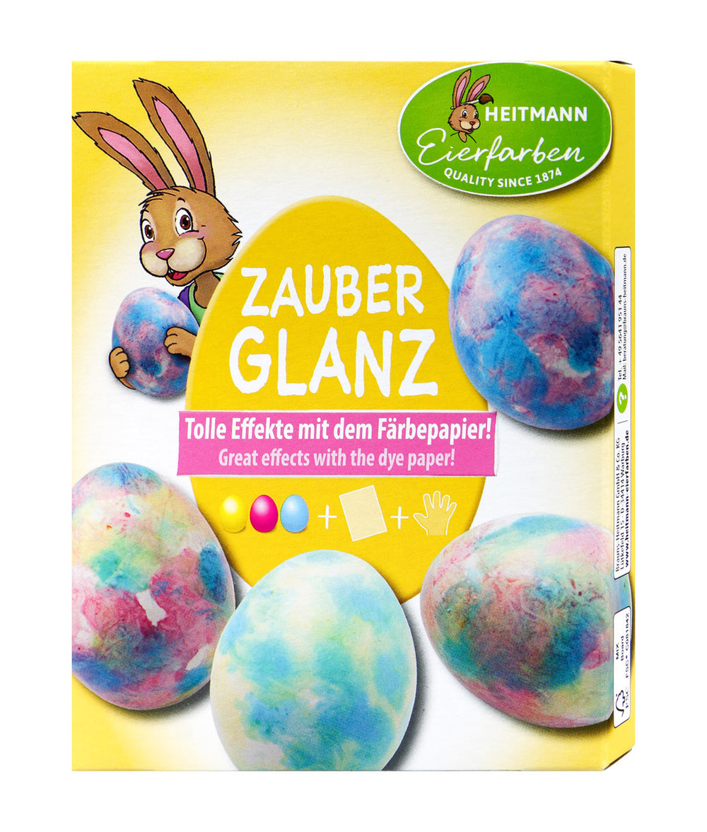 Eierfarben Zauberglanz Färbepapier
