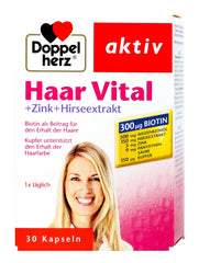 Doppelherz Haar Vital + Zink + Hirseextrakt, 30 er