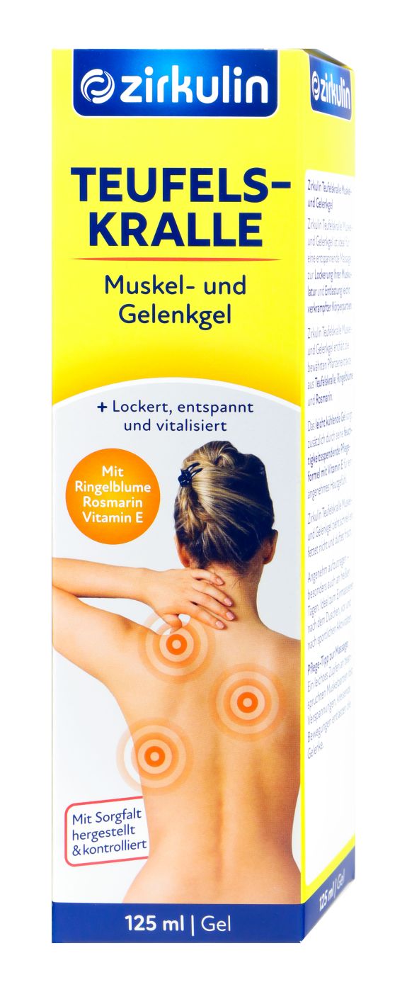 Zirkulin Teufelskralle Muskelgel, 125 ml