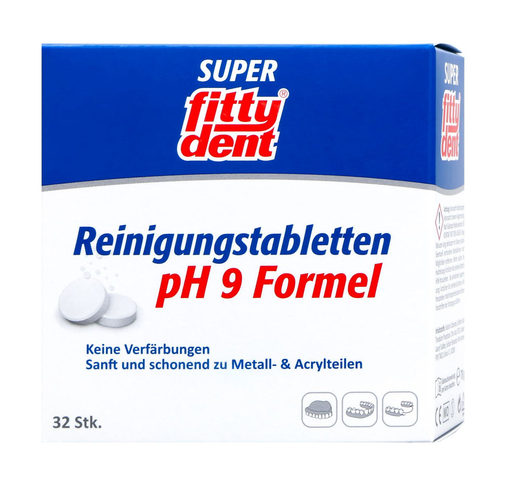 Fittydent Super Reinigungstabletten, 32 er