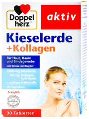 Doppelherz Kieselerde + Kollagen, 30 er