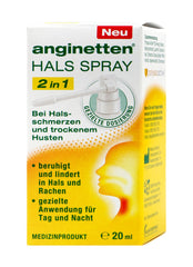Anginetten Hals Spray 2in1, 20 ml