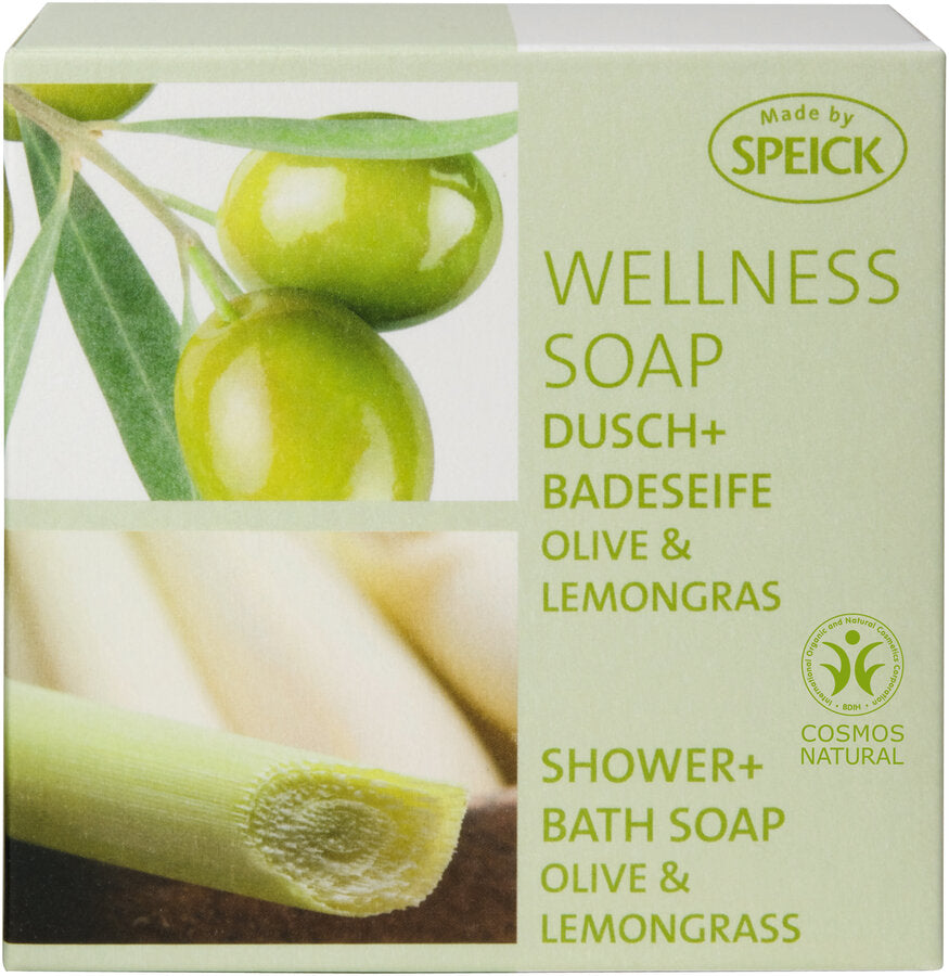 Speick Wellness Soap Olive + Lemongras, 200 g