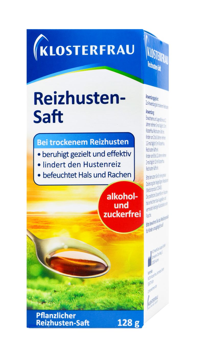Klosterfrau Reizhusten-Saft alkohol- und zuckerfrei, 128 g