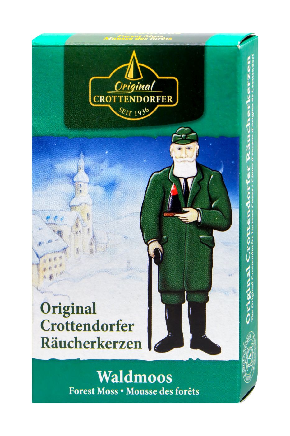 Crottendorfer Räucherkerzen Waldmoos, 24 er
