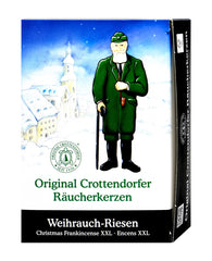 Crottendorfer Räucherkerzen Weihnachtlicher Weihrauch Riesen, 20 er