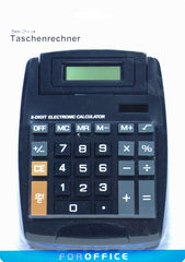 Taschenrechner Tisch Schwarz, 20 cm