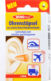 Ohrenstöpsel Polymerschaum, 4 er