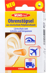 Ohrenstöpsel Polymerschaum, 4 er