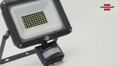 Brennenstuhl LED Strahler JARO 7060 P (LED Fluter zur Wandmontage für außen IP65, 50W, 5800lm, 6500K, mit Bewegungsmelder)
