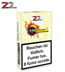 5x 7Days Shisha Tabak - Sour Bomb 50g
