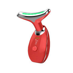 7in1 LED Lichttherapie für Hals- & Gesicht, rot