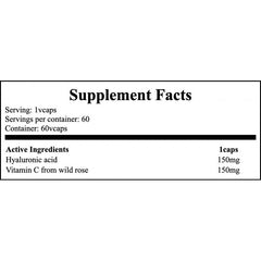 Hyaluronic Acid - 60vcaps.