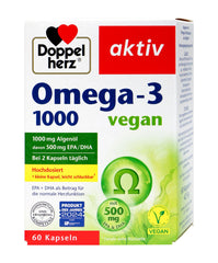 Doppelherz Omega-3 Vegan, 60 er
