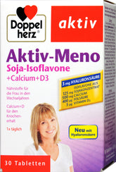 Doppelherz Meno Soja-Isoflavone + Ca + Vitamin D3, 30 er