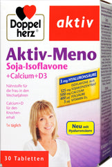 Doppelherz Meno Soja-Isoflavone + Ca + Vitamin D3, 30 er
