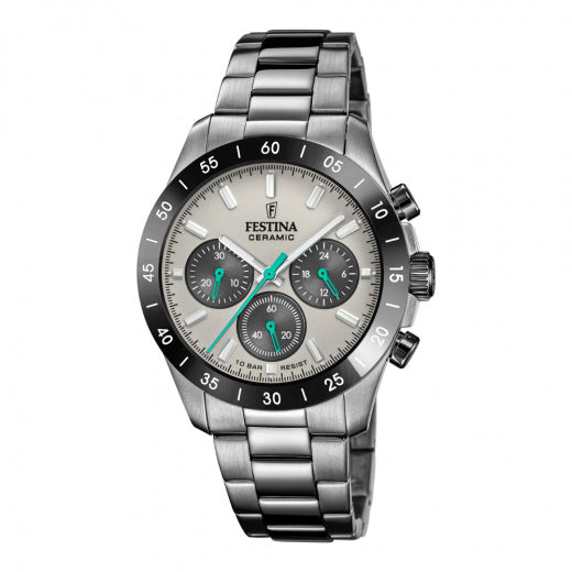 Festina Ceramic F20703/1 Damenuhr Chronograph