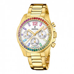 Festina Boyfriend Rainbow F20609/2 Damenuhr Chronograph