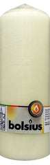Bolsius Stumpenkerze Champagner, 200 x 68 mm