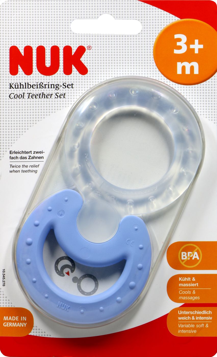 Nuk Kühlbeißring Set