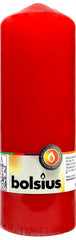 Bolsius Stumpenkerze rot, 200 x 68 mm