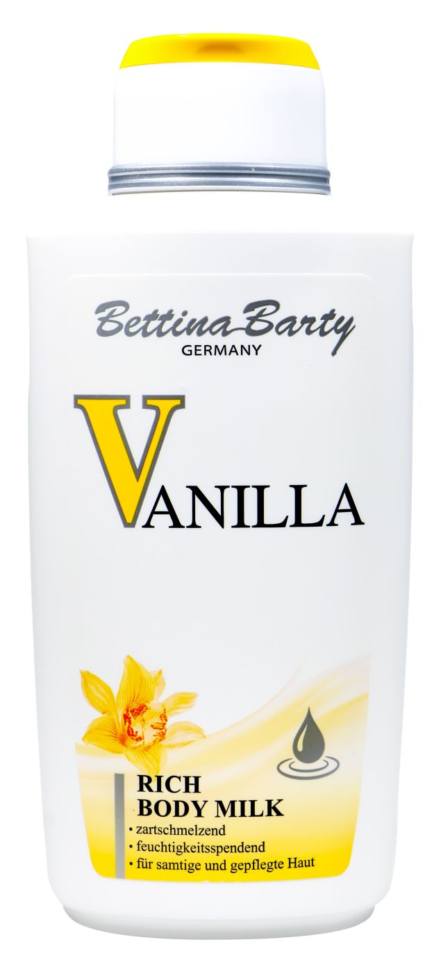 Bettina Barty Vanilla Rich Body Milk, 500 ml