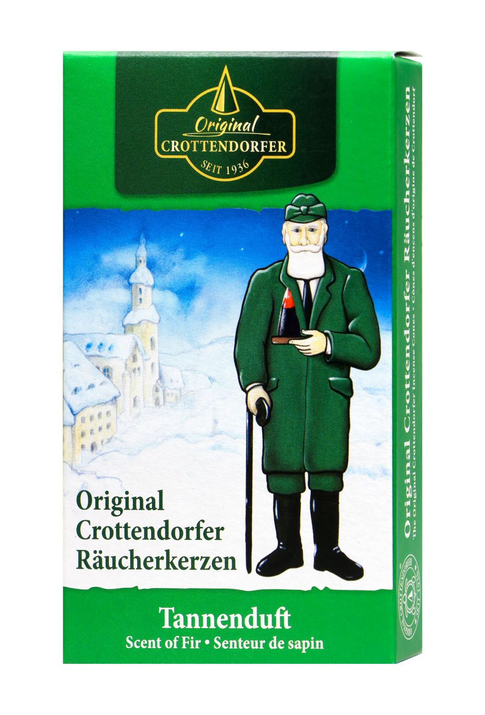 Crottendorfer Räucherkerzen Tannenduft, 24 er