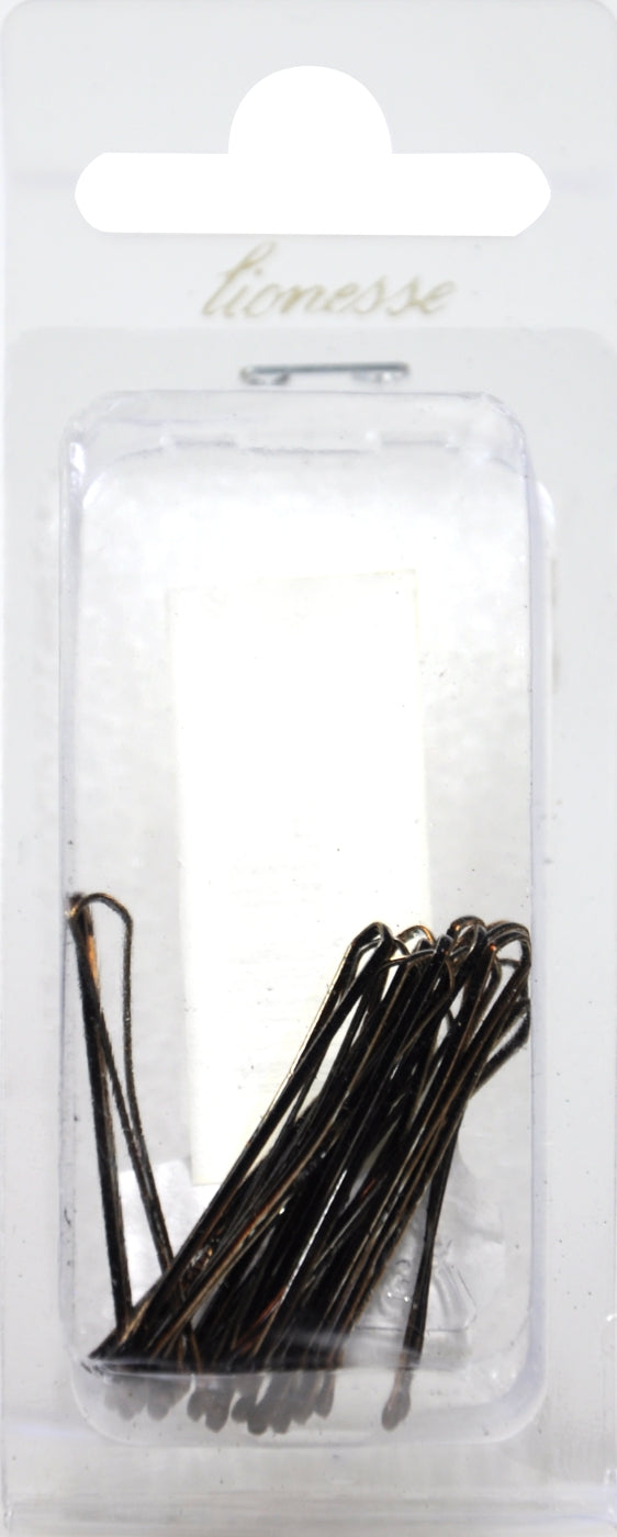 Haarklemme Braun 4,5 cm, 20 er