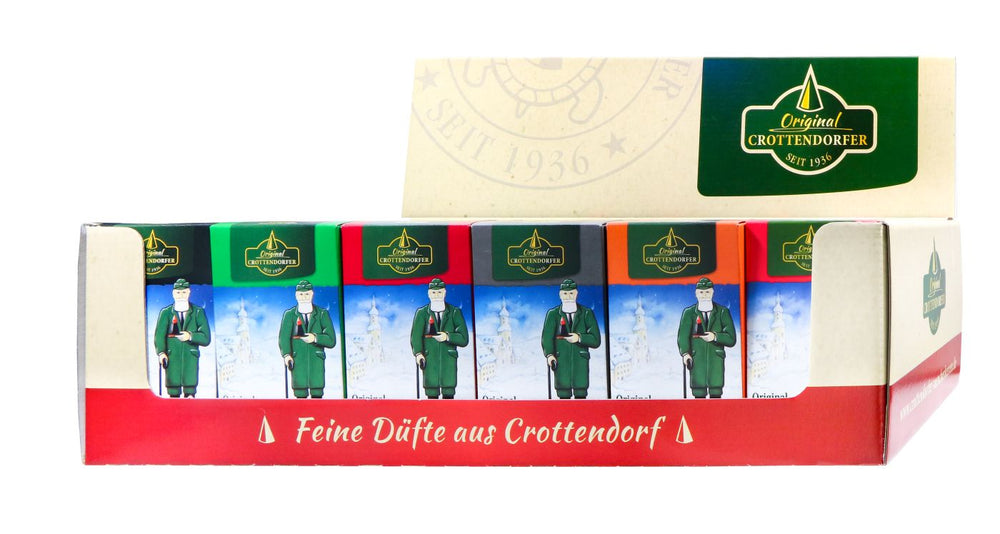 Crottendorfer Räucherkerzen Display 60 Stück, 24 er