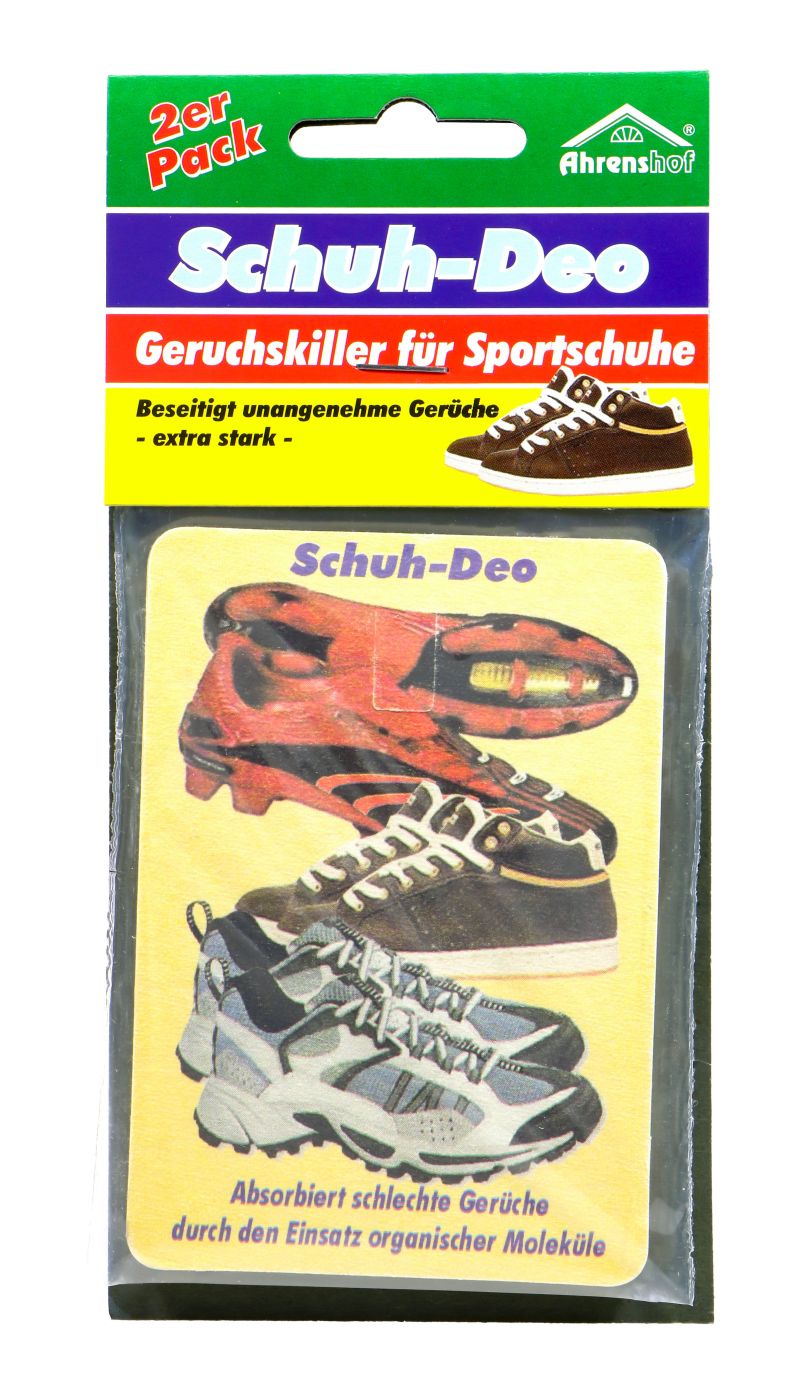 Schuh-Deo Geruchskiller für Sportschuhe, 2 er