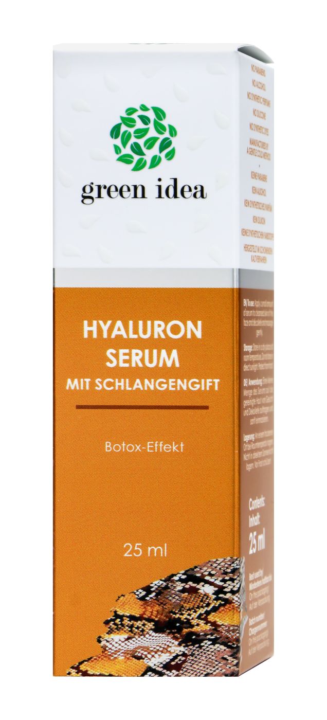 Green Idea Hyaluron Serum mit Schlangengift, 25 ml