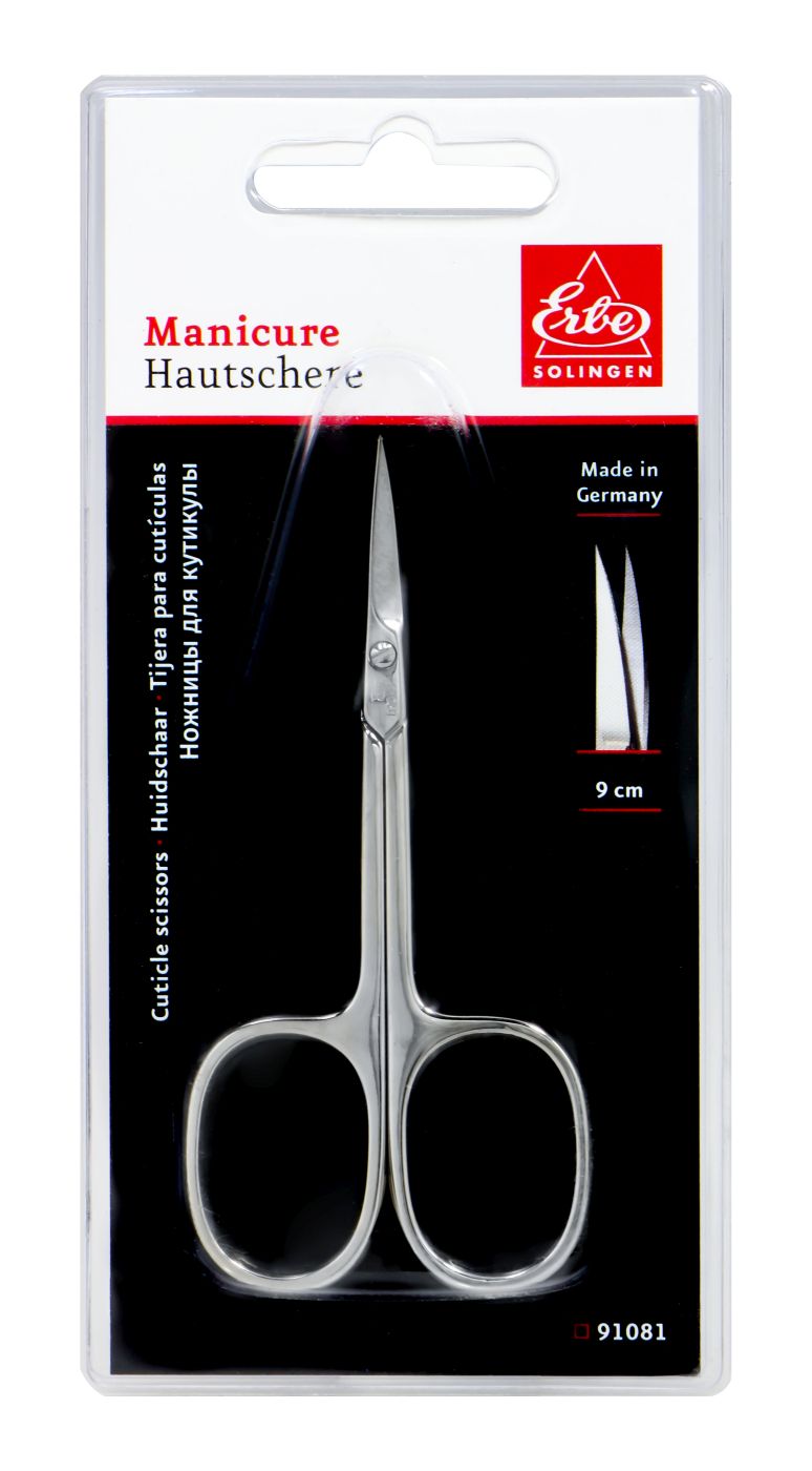 Erbe Hautschere 9 cm , Kullenblatt, 91081