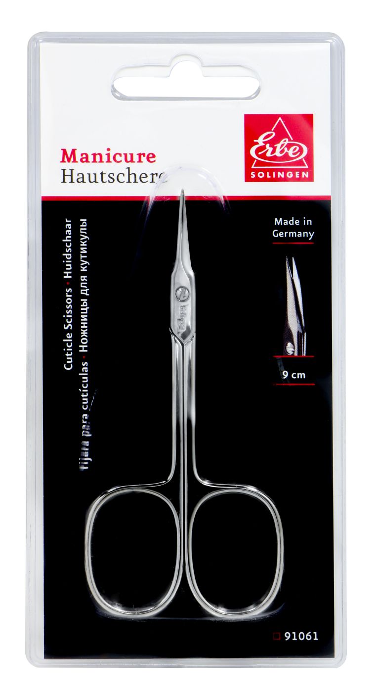 Erbe Hautschere mit Turmspitze, 9 cm, 91061